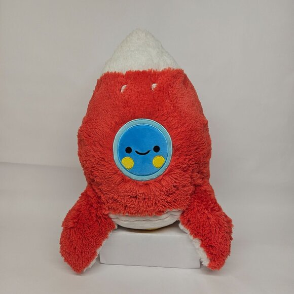 SQUISHABLE Red Rocket Space Ship Stuffed Animal Plush Celestials 18 Inches - Picture 1 of 4